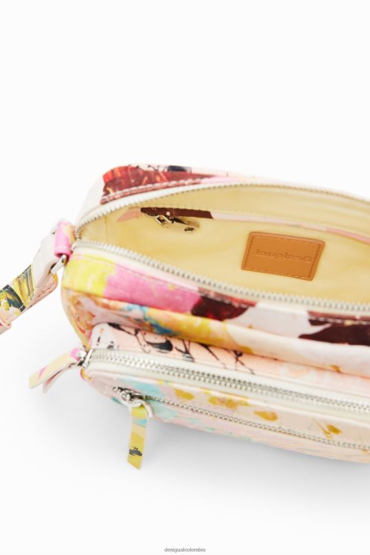 accesorio 4802L555 mujer Desigual bandolera pequeña con cuadro pintado - Desigual sales online