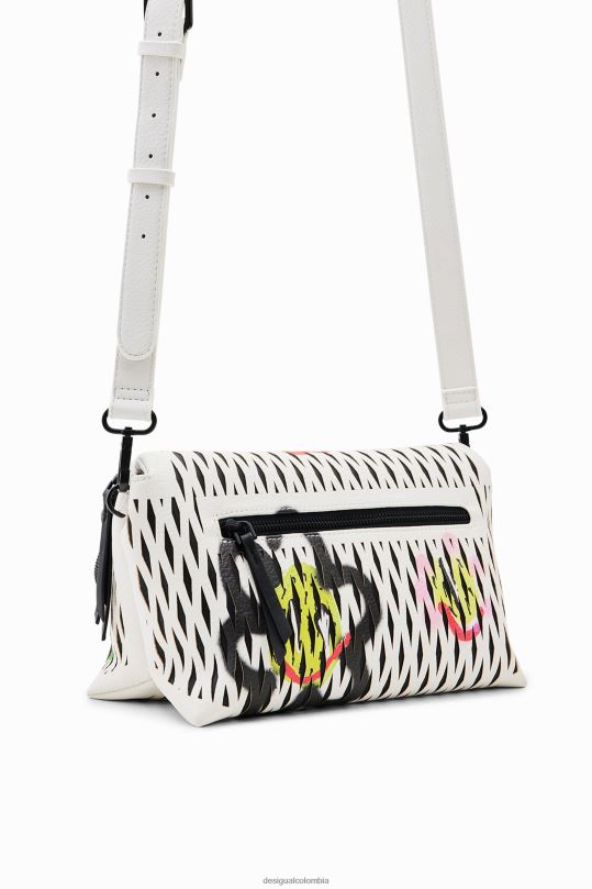 Desigual Colombia - accesorio 4802L595 mujer Desigual bandolera mediana con soles troquelados