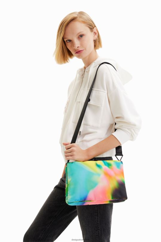 Desigual Colombia bolsos - accesorio 4802L611 mujer Desigual bandolera mediana con efecto tie-dye