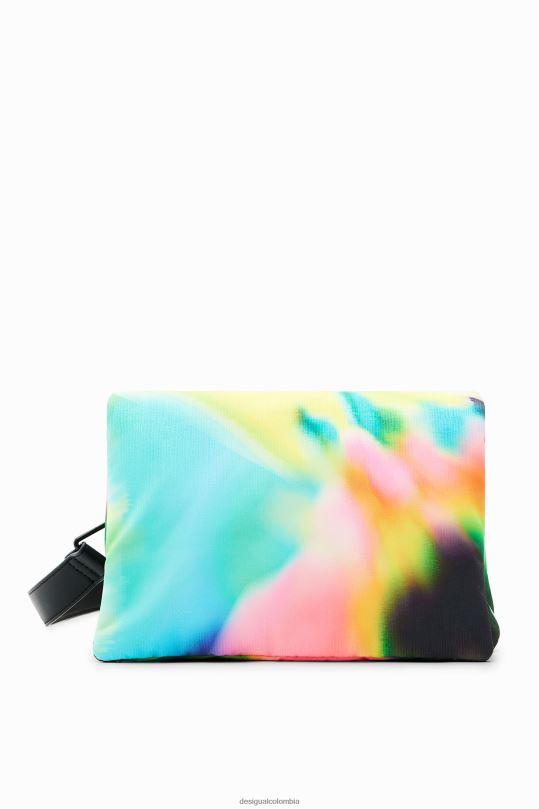 Desigual Colombia bolsos - accesorio 4802L611 mujer Desigual bandolera mediana con efecto tie-dye