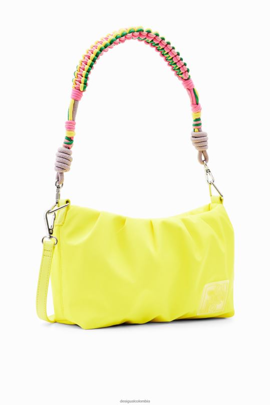 accesorio 4802L730 mujer Desigual bolso bandolera mediano con correa de trekking - Desigual sales online