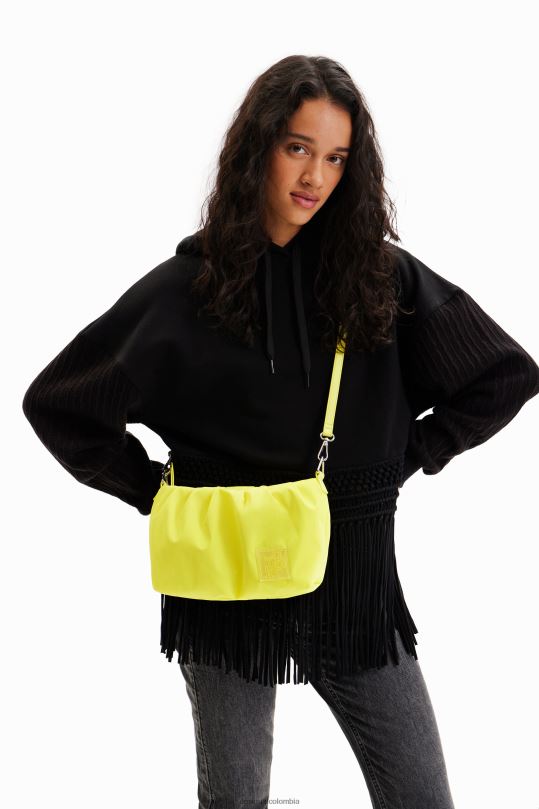 accesorio 4802L730 mujer Desigual bolso bandolera mediano con correa de trekking - Desigual sales online