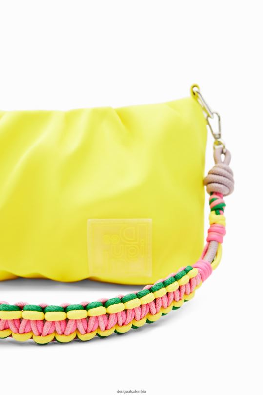 accesorio 4802L730 mujer Desigual bolso bandolera mediano con correa de trekking - Desigual sales online