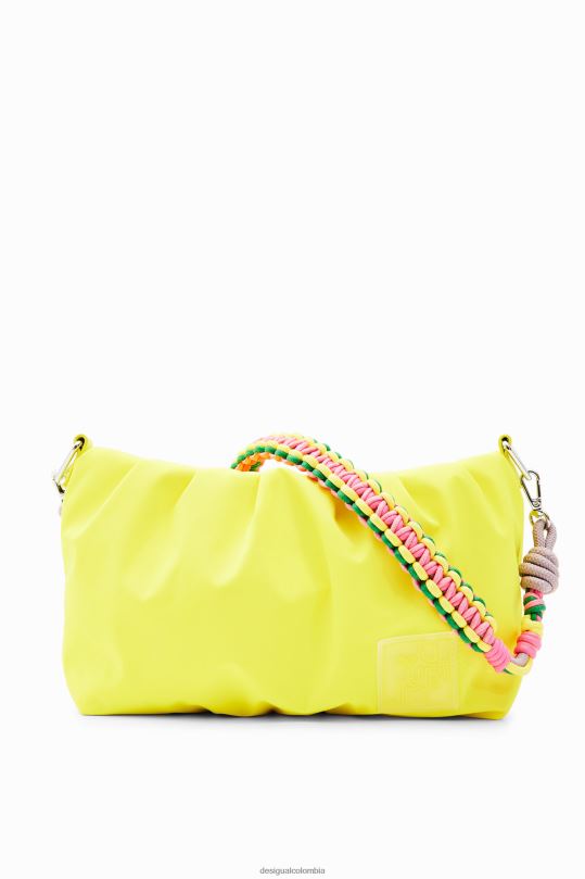 accesorio 4802L730 mujer Desigual bolso bandolera mediano con correa de trekking - Desigual sales online