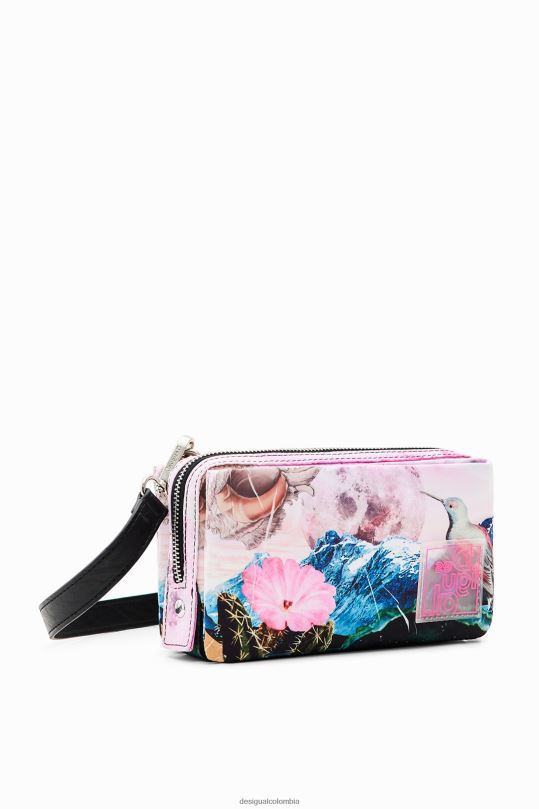 accesorio 4802L774 mujer Desigual bandolera pequeña de fantasía - Desigual Colombia Medellín