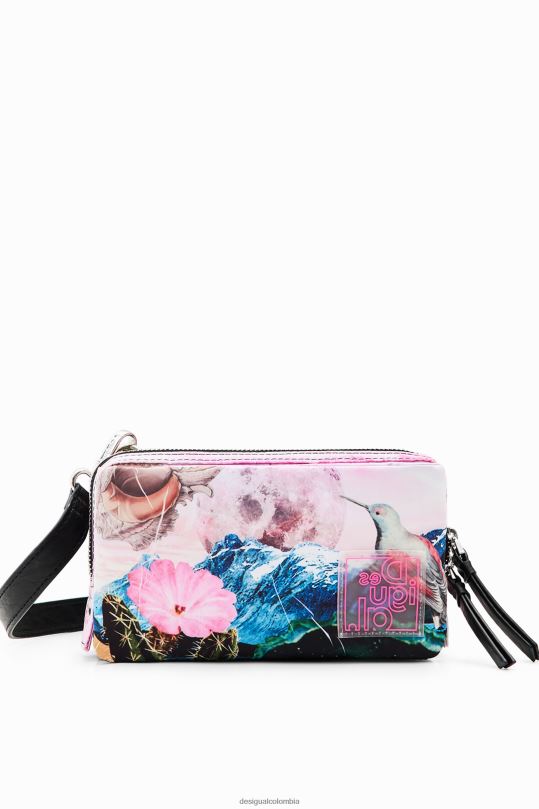 accesorio 4802L774 mujer Desigual bandolera pequeña de fantasía - Desigual Colombia Medellín