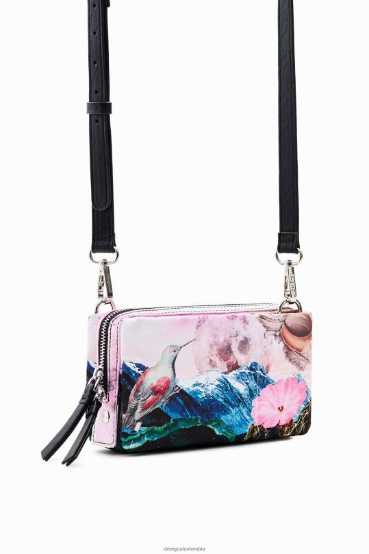 accesorio 4802L774 mujer Desigual bandolera pequeña de fantasía - Desigual Colombia Medellín