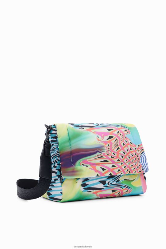 Desigual Colombia pagina oficial - accesorio 4802L804 mujer Desigual bandolera psicodélica mediana