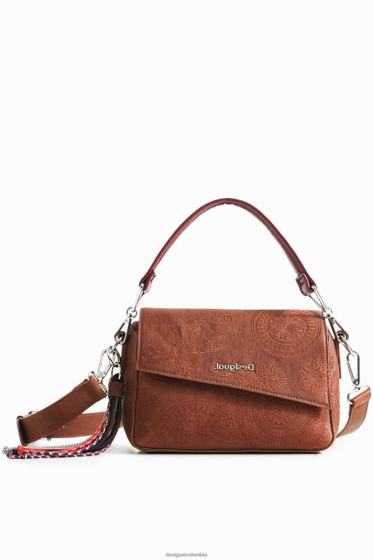 Desigual Colombia - accesorio 4802L1243 mujer Desigual bolso con solapa asimétrica