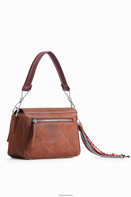 Desigual Colombia - accesorio 4802L1243 mujer Desigual bolso con solapa asimétrica