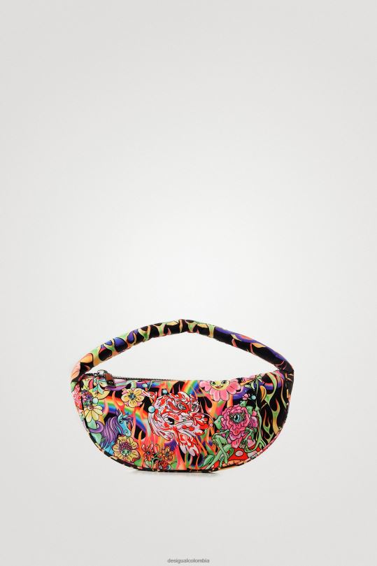 accesorio 4802L1369 mujer Desigual bolso bandolera con llamas - Desigual Colombia rebajas