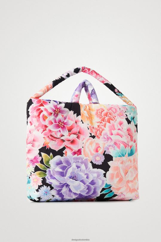 accesorio 4802L378 mujer Desigual bolso oversize con estampado floral - Desigual shop