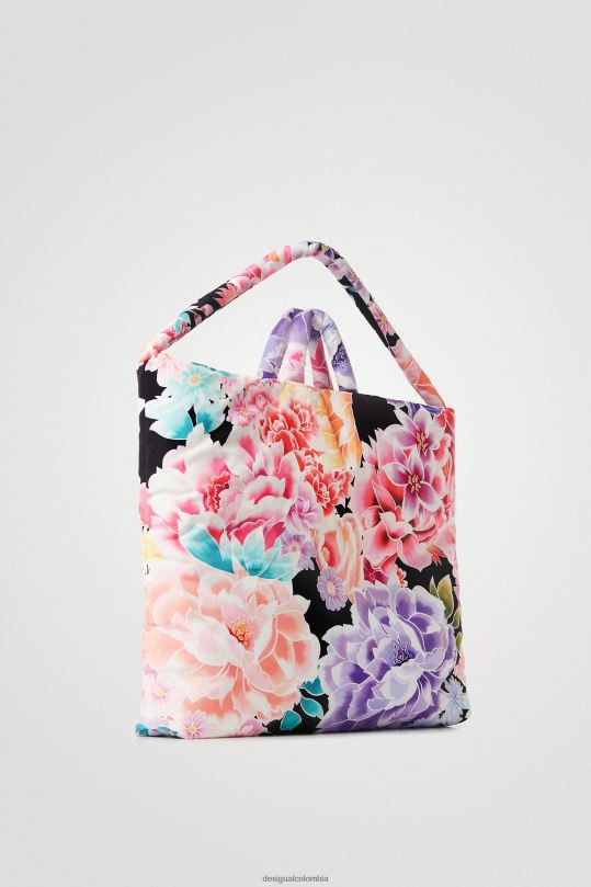 accesorio 4802L378 mujer Desigual bolso oversize con estampado floral - Desigual shop