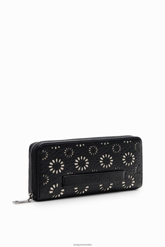 accesorio 4802L1176 mujer Desigual cartera grande troquelada - Desigual Colombia rebajas