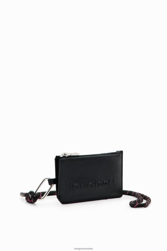 accesorio 4802L1201 mujer Desigual cartera pequeña con logo - Desigual sales online
