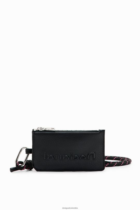 accesorio 4802L1201 mujer Desigual cartera pequeña con logo - Desigual sales online