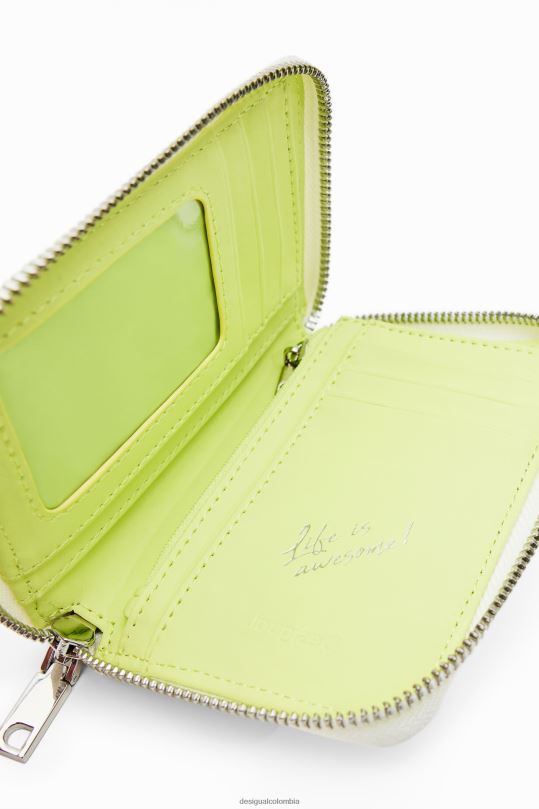accesorio 4802L1203 mujer Desigual cartera pequeña con medio logo - Desigual Colombia Medellín