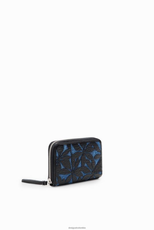 Desigual Colombia - accesorio 4802L1224 mujer Desigual cartera pequeña con flores troqueladas
