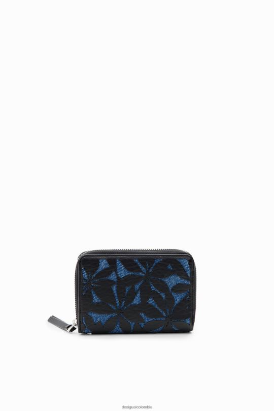 Desigual Colombia - accesorio 4802L1224 mujer Desigual cartera pequeña con flores troqueladas
