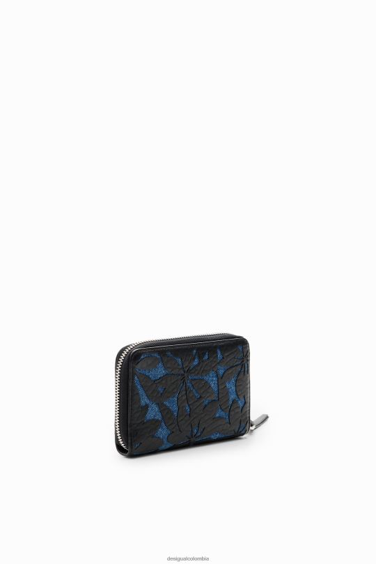 Desigual Colombia - accesorio 4802L1224 mujer Desigual cartera pequeña con flores troqueladas