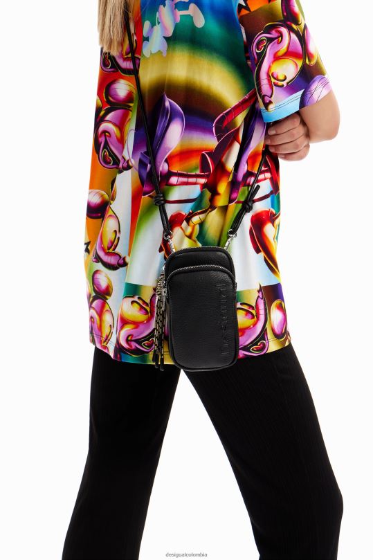 accesorio 4802L1252 mujer Desigual cartera con efecto de piel para smartphone - Desigual shop