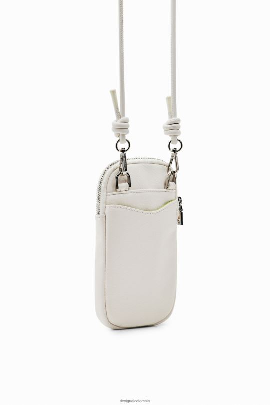 accesorio 4802L125 mujer Desigual cartera con efecto de piel y soporte para smartphone - Desigual Colombia rebajas