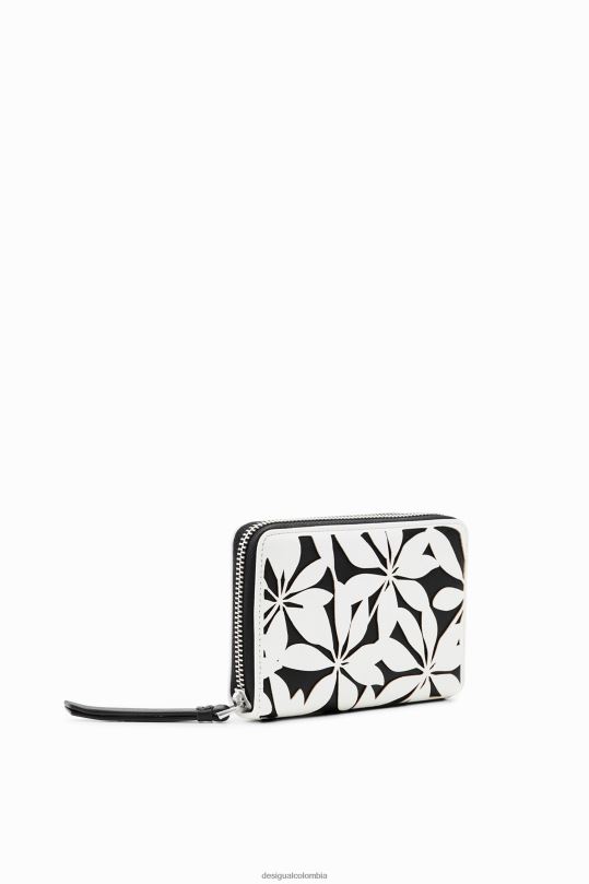 Desigual zapatos Colombia - accesorio 4802L1327 mujer Desigual cartera pequeña con flores