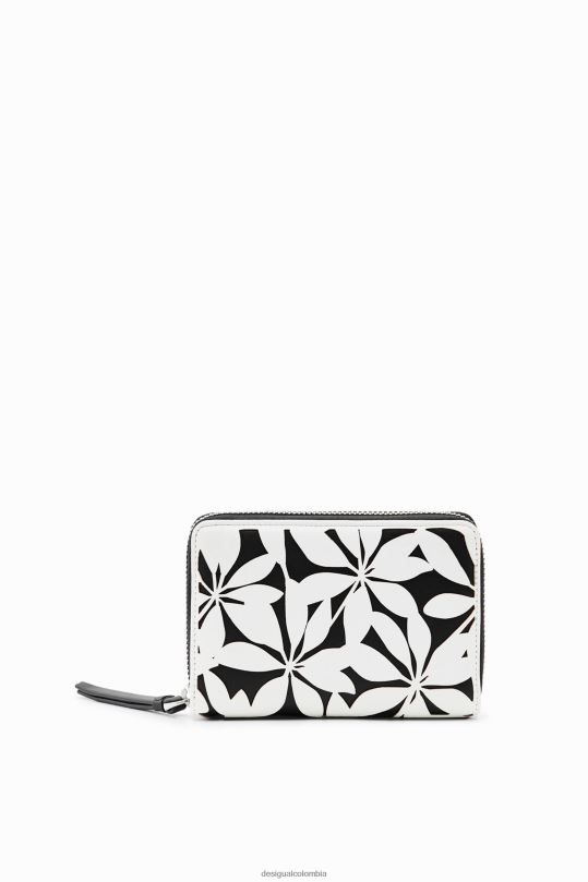 Desigual zapatos Colombia - accesorio 4802L1327 mujer Desigual cartera pequeña con flores