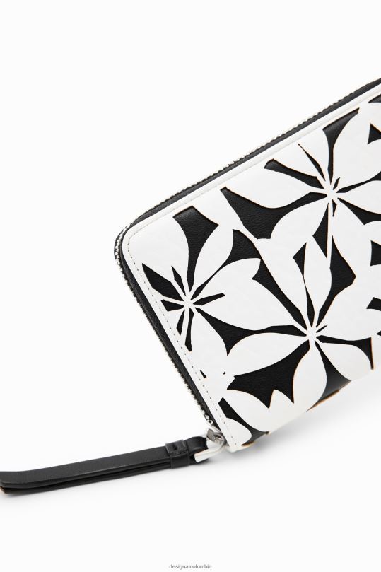 Desigual zapatos Colombia - accesorio 4802L1327 mujer Desigual cartera pequeña con flores