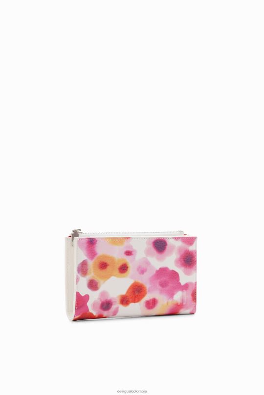accesorio 4802L1335 mujer Desigual cartera mediana con flores - Desigual Colombia rebajas