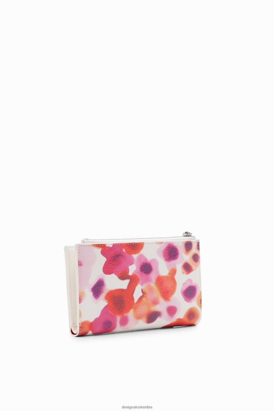 accesorio 4802L1335 mujer Desigual cartera mediana con flores - Desigual Colombia rebajas