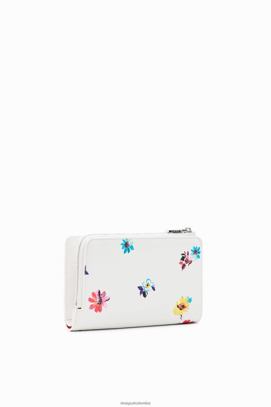 accesorio 4802L1342 mujer Desigual cartera mediana con flores - Desigual Colombia Medellín