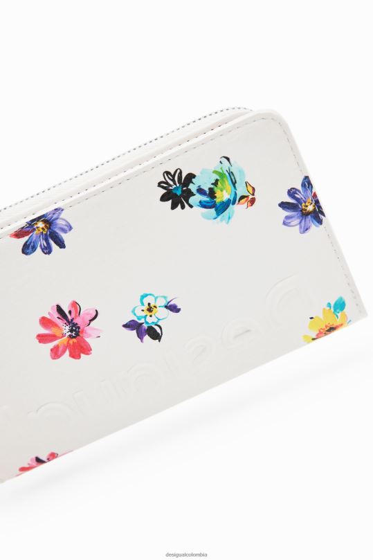 accesorio 4802L1342 mujer Desigual cartera mediana con flores - Desigual Colombia Medellín