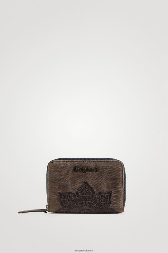 accesorio 4802L1380 mujer Desigual monedero con efecto de piel de reptil - Desigual sales online