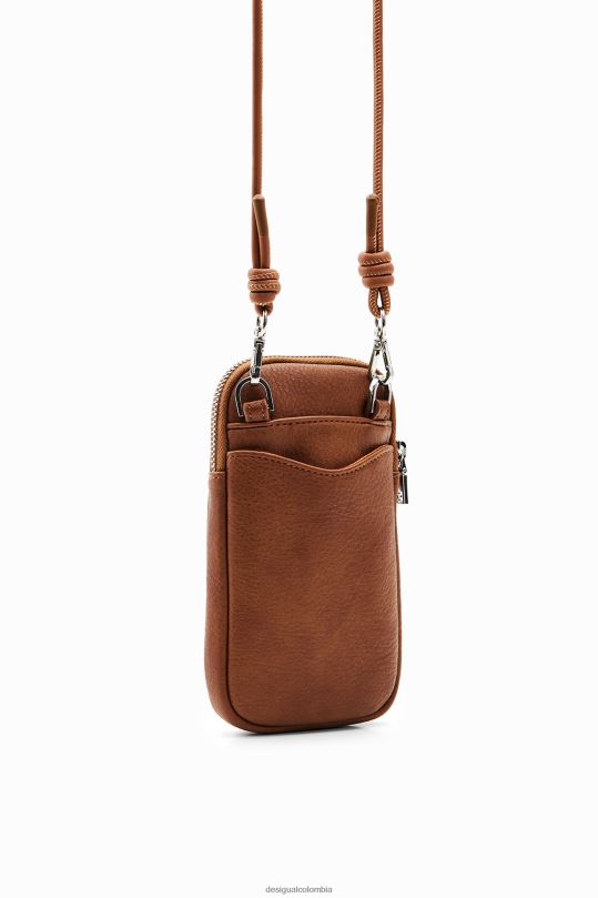 accesorio 4802L144 mujer Desigual cartera con efecto de piel y soporte para smartphone - Desigual sale damen