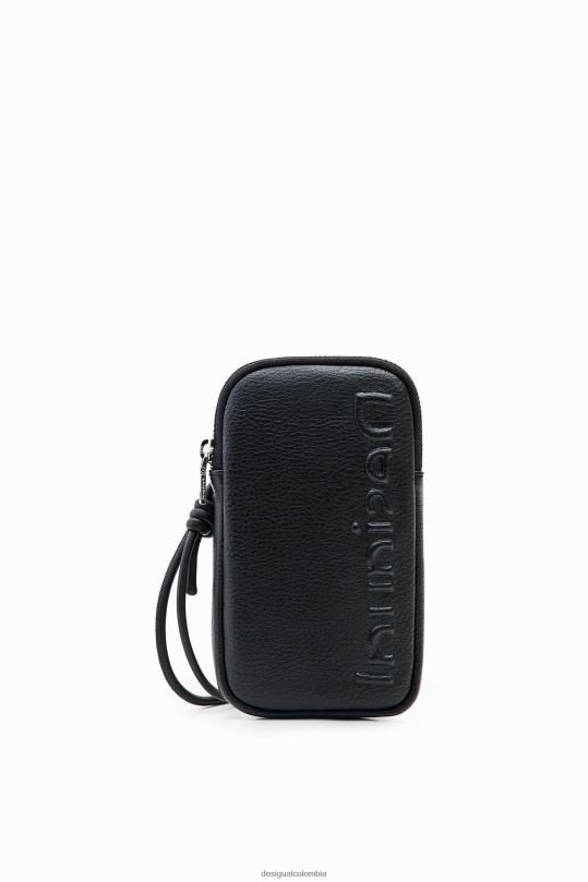 accesorio 4802L199 mujer Desigual cartera con efecto de piel y soporte para smartphone - Desigual Colombia Medellín