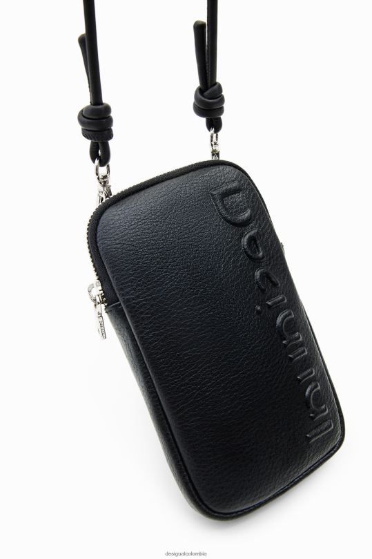 accesorio 4802L199 mujer Desigual cartera con efecto de piel y soporte para smartphone - Desigual Colombia Medellín