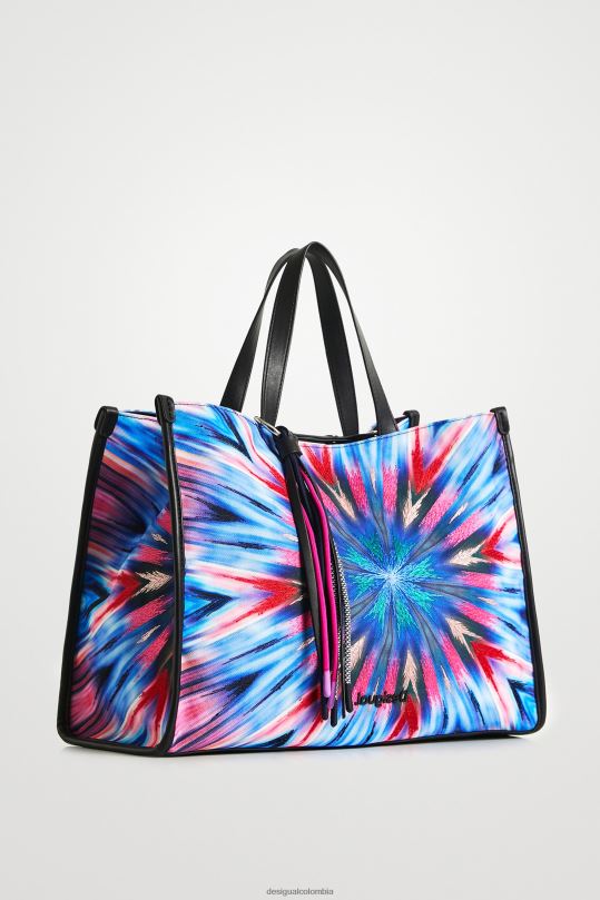 Desigual Colombia pagina oficial - accesorio 4802L1347 mujer Desigual bolsa de compras caleidoscopio