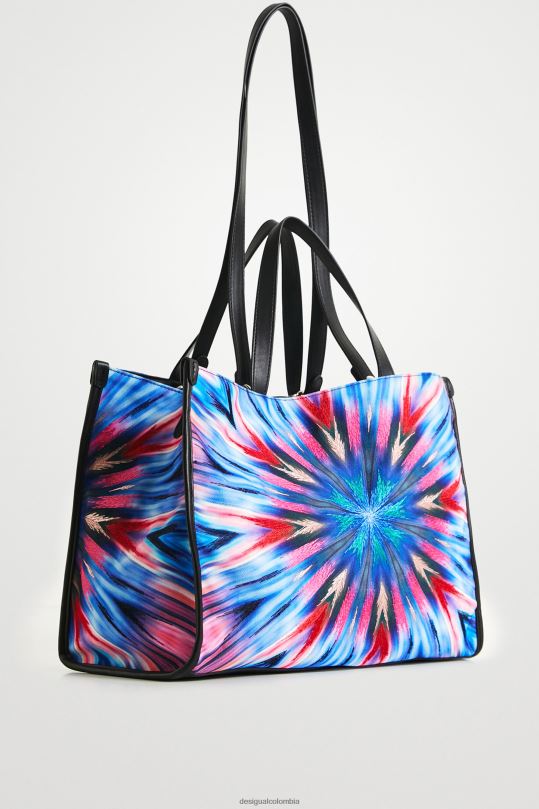 Desigual Colombia pagina oficial - accesorio 4802L1347 mujer Desigual bolsa de compras caleidoscopio