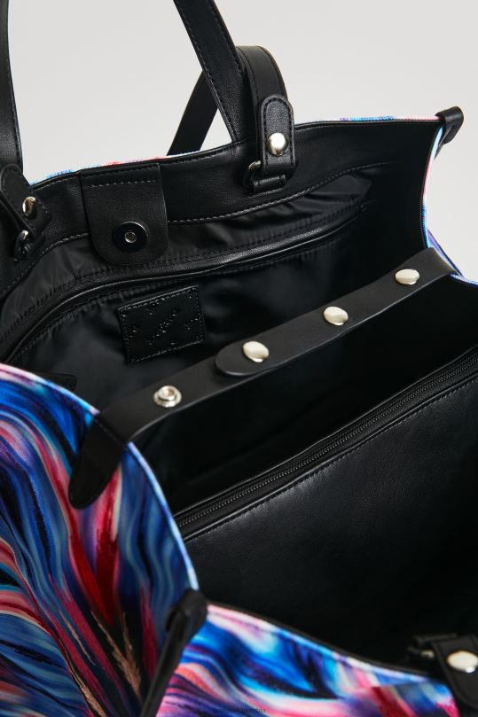 Desigual Colombia pagina oficial - accesorio 4802L1347 mujer Desigual bolsa de compras caleidoscopio