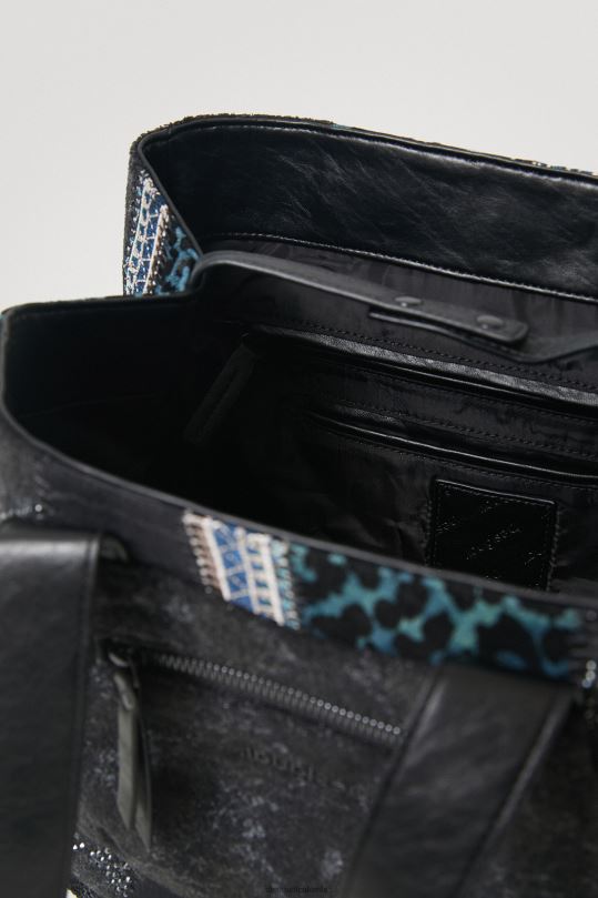 blusas Desigual bogota - accesorio 4802L1384 mujer Desigual bolsa de compras reptil