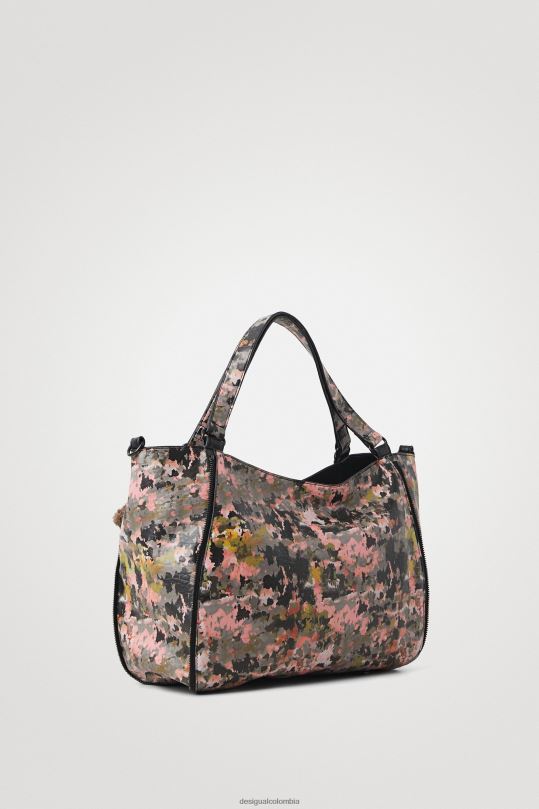 accesorio 4802L1390 mujer Desigual bolsa de compras con fuelle lateral - Desigual Colombia rebajas