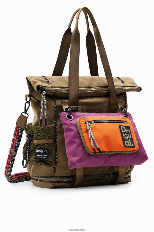 Desigual zapatos Colombia - accesorio 4802L1170 mujer Desigual mochila multiposición xl