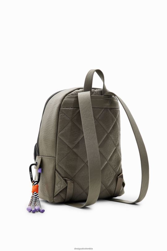 accesorio 4802L1220 mujer Desigual mochila pequeña con bordado floral - Desigual sale damen