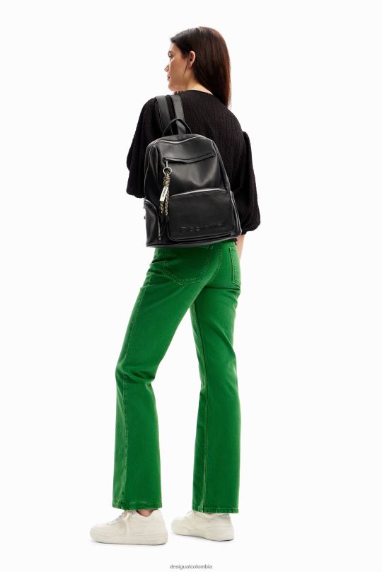 accesorio 4802L1225 mujer Desigual mochila mediana con medio logo - Desigual Colombia Medellín