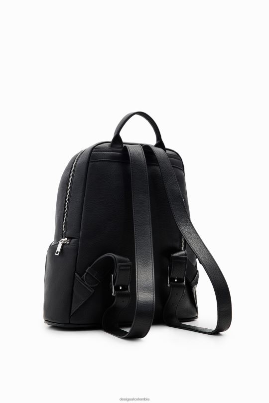 accesorio 4802L1225 mujer Desigual mochila mediana con medio logo - Desigual Colombia Medellín