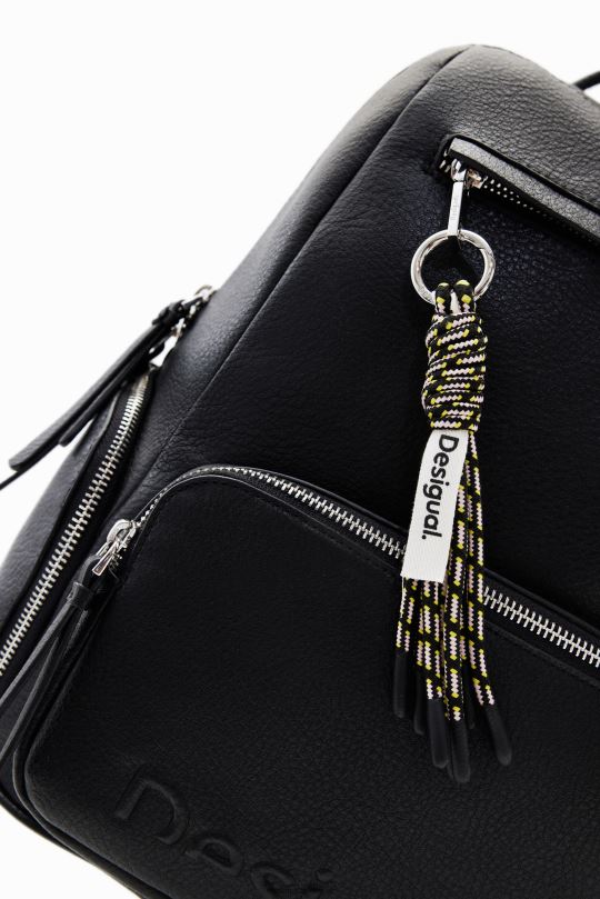 accesorio 4802L1225 mujer Desigual mochila mediana con medio logo - Desigual Colombia Medellín