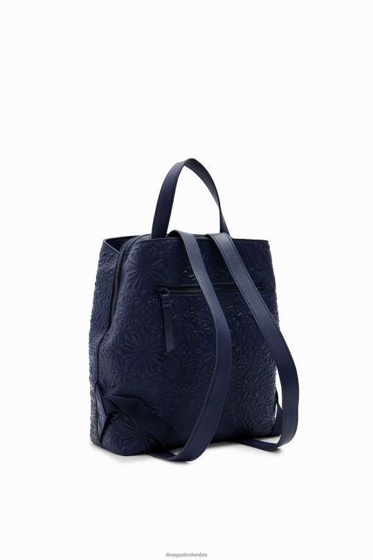 blusas Desigual bogota - accesorio 4802L1250 mujer Desigual mochila pequeña con relieve geométrico