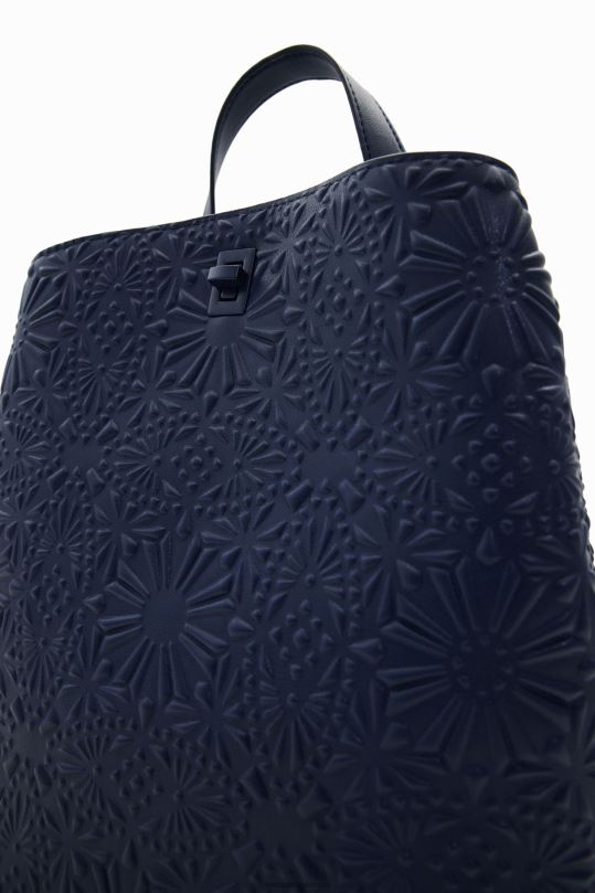 blusas Desigual bogota - accesorio 4802L1250 mujer Desigual mochila pequeña con relieve geométrico