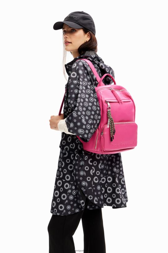 accesorio 4802L1273 mujer Desigual mochila mediana con medio logo - Desigual sale damen